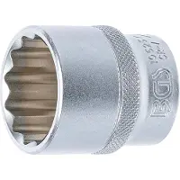 Bgs Douille 12 pans carr? 12.5 mm 1/2" taille 28 mm