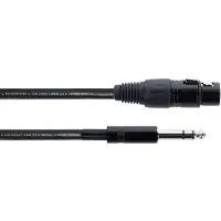 Cordial EM 1 FV XLR Verbindungskabel (1x XLR-Buchse 3 polig - 1x Klinkenstecker (1 m, Câbles XLR)