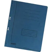 Falken 50 Fardes à oeillets en carton bleu DIN A4 (A4, 50x)