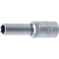 Bgs Douille longue profil ondul? super lock carr? 12.5 mm 1/2" taille 10 mm
