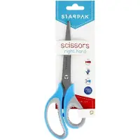 Starpak ciseaux en métal avec gomme 21cm blister (21 cm)