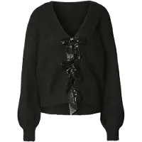 Urban Classics Cardigan noir / noir chiné