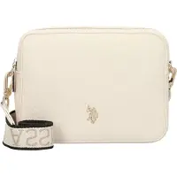 U.S. POLO ASSN. sac à épaule bandoulière Mansion Zip Crossbody Bag Cream White écru