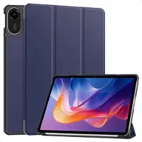 IMoshion Coque tablette Trifold Xiaomi Redmi Pad 2 - Bleu foncé