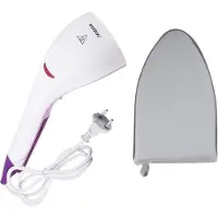 Mormark lot de 2 défroisseurs vapeur portables 2000W, fer à repasser de voyage et 1 gant résistant à la chaleur - STEAMGLOVE