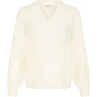 B.young Chemisier 'BYIRMINE' blanc cassé