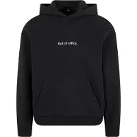 Mister tee Sweat-shirt 'Out Of Office' noir / blanc