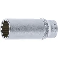 Bgs 10163 Douille "Gear Lock",6,3 (1/4), profonde, 13 mm