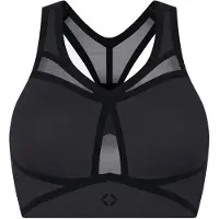 Hästko - Brassière effet seconde peau et respirante - Bra n°39 True Black pour Femme en Nylon - Taille M - Noir