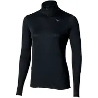 Mizuno T-shirt à Manches Longues Avec Demi-zip Tech Thermal Charge