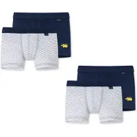 Schiesser Sous-vêtements bleu / jaune / blanc cassé