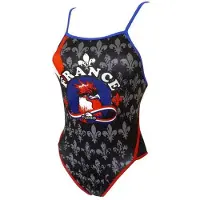 Turbo France Coq 895682 Swimsuit Noir XL Femme