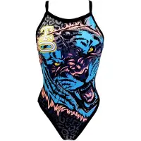 Turbo Tigre Swimsuit Multicolore 4XL Femme