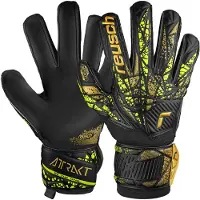 Reusch Gants de sport 'Attrakt' jaune / or / noir