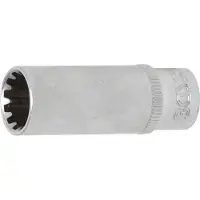 Bgs 10162 Douille "Gear Lock",6,3 (1/4), profonde, 12 mm