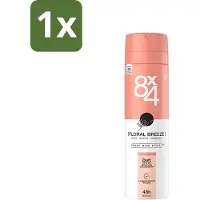 8x4 8 x 4 Deospray - Nr. 14 Floral Breeze - Déodorant - Blumenduft - 150 ml - 1 Stück