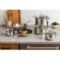 Cosy & Trendy Batterie De Cuisine Cosy & Trendy Classic 11 Pièces Acier Inoxydable Induction