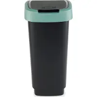 Rotho Twist Green - trash bin – 25l