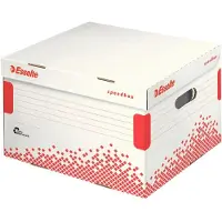 Esselte Conteneur d'archives à couvercle SPEEDBOX, Taille: L