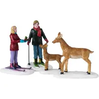 Lemax Accarezzando Le Renne - Friendly Wildlife 42312