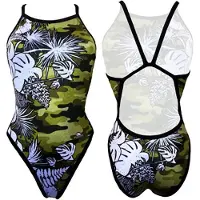 Turbo Revolution Wild Camo Swimsuit Multicolore 5XL Femme