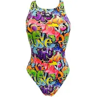 Turbo Graffitti 2016 Swimsuit Multicolore 3XL Femme