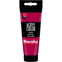 Marabu 6x , Peinture loisirs créatifs, Couleur acrylique (100 ml)
