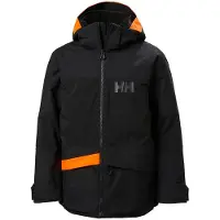 Helly Hansen Summit 2.0, veste de ski, junior, noir