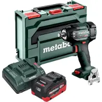 Metabo SSW 18 LTX 550 BL Visseuse à choc sans fil 18 V 550 Nm Brushless + 1x batterie LiHD 8,0 Ah + chargeur + metaBOX