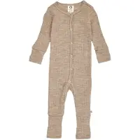 Müsli Barboteuse / body marron chiné