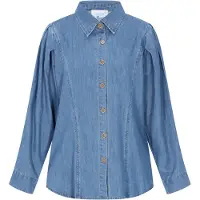 Usha Chemisier bleu denim