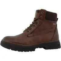 Tom Tailor Bottines à lacets rouille