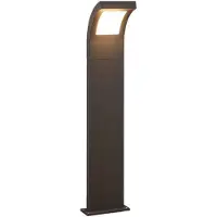 Arcchio Luminaire Extérieur , Advik, Noir, Terrasse, Aluminium, Moderne