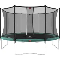 Berg Trampoline BERG Favorit avec filet Comfort 380 cm Vert