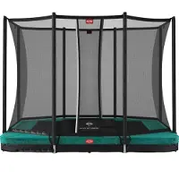 Berg Trampoline Berg InGround Ultim Favorit avec filet Comfort Vert