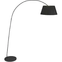 LINDBY Esti Lampadaire Black/Gold - Salon / séjour