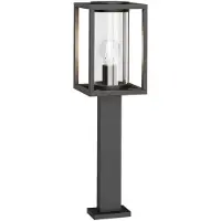 LUCANDE Luminaires d'extérieur , Ferda, dimmable, Noir, Terrasse, Aluminium, Moderne