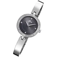 Lotus MONTRE 18547/2 BRACELET ACIER INOXYDABLE 316L NOIR, FEMME, Noir, (Horloge analogique)