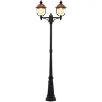 LINDBY Luminaires d'extérieur , Clint, dimmable, Cuivré, Aluminium, Vintage / rétro