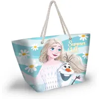 KARACTERMANIA - Plecak plaowy Disney Frozen Chill, oficjalny produkt, adny i funkcjonalny