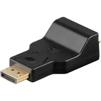 Wentronic Adaptateur DisplayPort/VGA 1.1 15 pôles doré noir (Bulk)