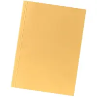 Falken Chemises en carton, Jaune (A4, 100x)