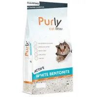 Purly Clumping White litière de bentonite pour chat - Active