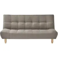 Vente-unique Canapé Convertible 3 Places Taupe