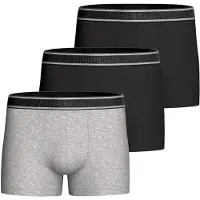 Impetus Boxers gris chiné / noir
