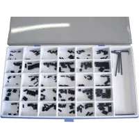 Toolcraft - 886327 Assortiment De Vis Sans Tête Acier 306 Pc(s)
