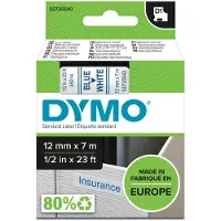 Dymo 45014 (S0720540) - (12 mm) - Bleu sur blanc - Ruban