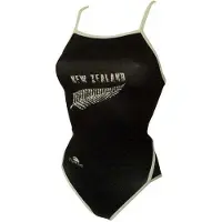 Turbo New Zealand Swimsuit Noir M Femme