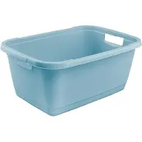 Keeeper baignoire "aenna", largeur : 650 mm, bleu nordique (52 l)
