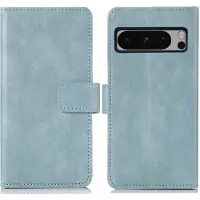 IMoshion Étui de télephone portefeuille de luxe Google Pixel 8 Pro - Bleu clair